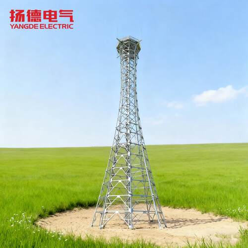 雷达气象通讯塔厂家钢结构信号发射塔通信装饰塔监控塔加工定制