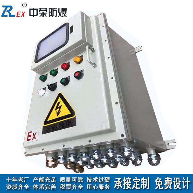 ⅡB隔爆型带可视操作窗防爆仪表控制箱 危化车间仓库用配电检修箱
