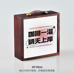 摆摊夜灯箱网夜市复古红酒馆灯创意灯箱标语小吧台咖啡咖啡店氛围