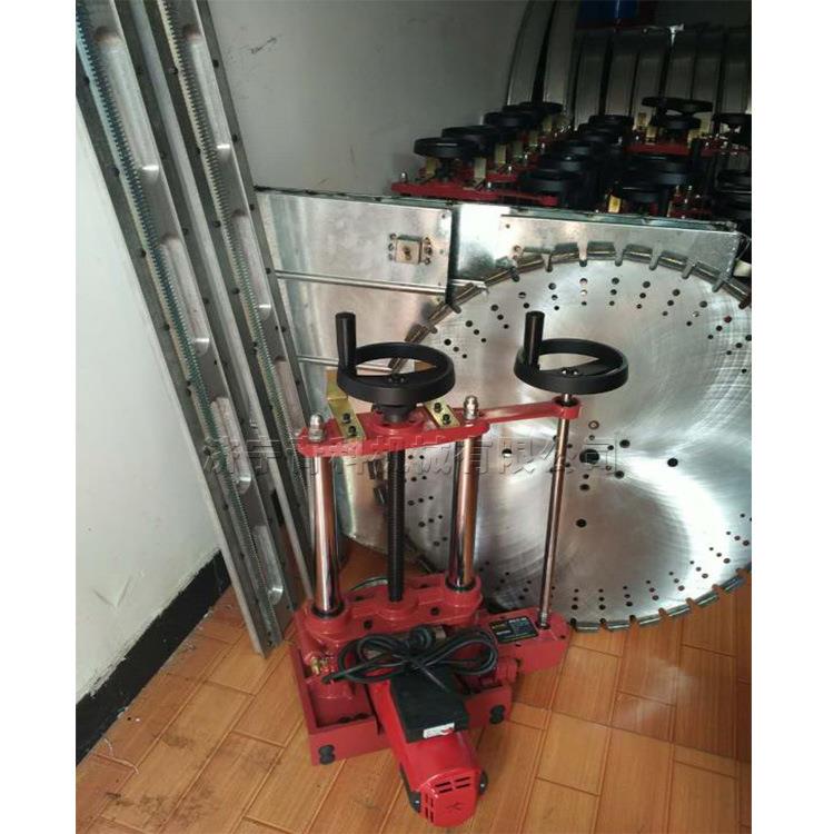 墙体变更设计电动切墙机 钢筋混凝土墙壁切割机 轨道式墙体开洞机