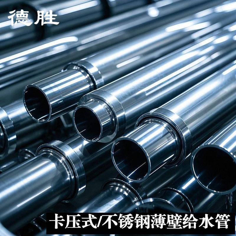 厂家SUS304不锈钢装饰管ZOZ201镜面钳压不锈钢管卡扣弯管现货