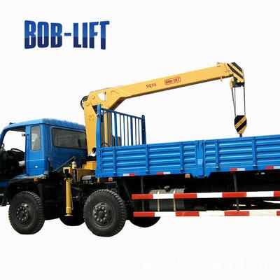 SQ4SA2平板箱货随车吊直臂式液压流动式多吨位随车起重吊机卡车