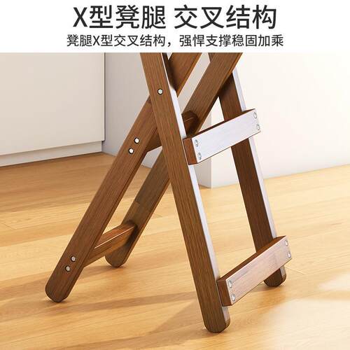 【店铺热销】高凳子实木圆凳家用木凳子餐凳简约成人商用高脚凳by