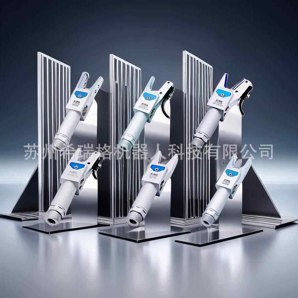 RG机械手GRT20AG配件机械手夹具具GR20机械手夹子C长柄气T动夹水