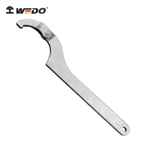 WEDO维度304不锈钢可调勾扳手不锈钢钩型扳手月牙型扳手ST8124B