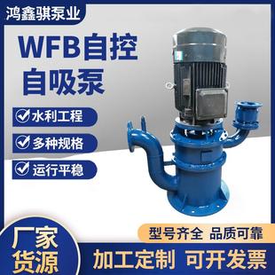 不锈钢碳钢自吸污水泵耐腐蚀防爆排污泵多规格 WFB自控自吸泵立式