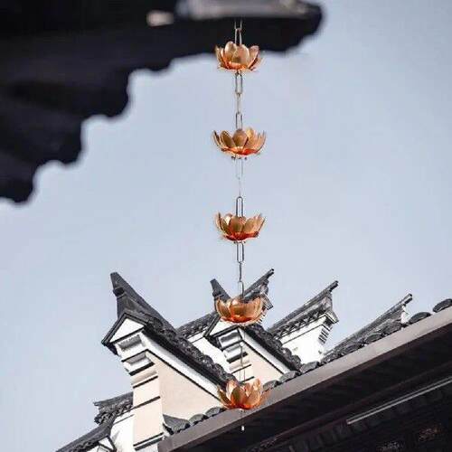 Easy Install Rain Chain No Tools Rain Chain Decorative Rain