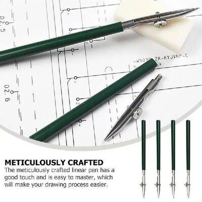 4pcs Art Ruling Pen Masking Fluid Pen Ruling Ink Pen