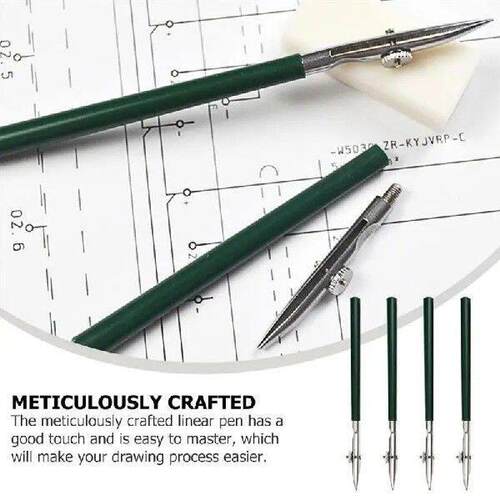 4pcs Art Ruling Pen Masking Fluid Pen Ruling Ink Pen