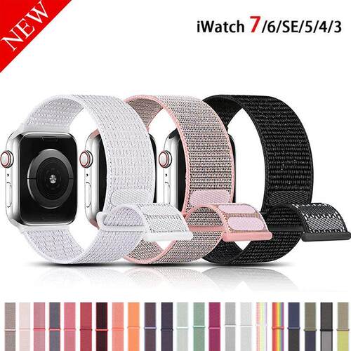 Nylon Strap For Apple Watch Band Ultra 9 8 7 SE 6 5 3 38MM 4