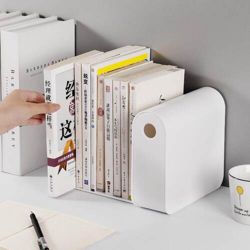 Bookend Storage Box Desktop Book Organizer Book Storage Wond