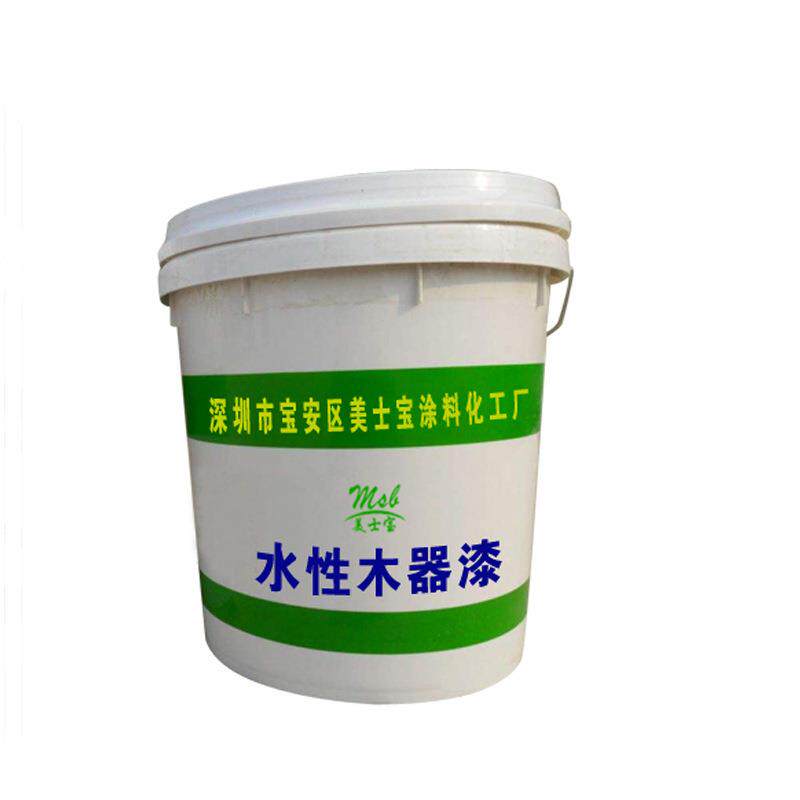 水性涂料水性家具漆木器漆水性透明底漆干的快好打磨油漆