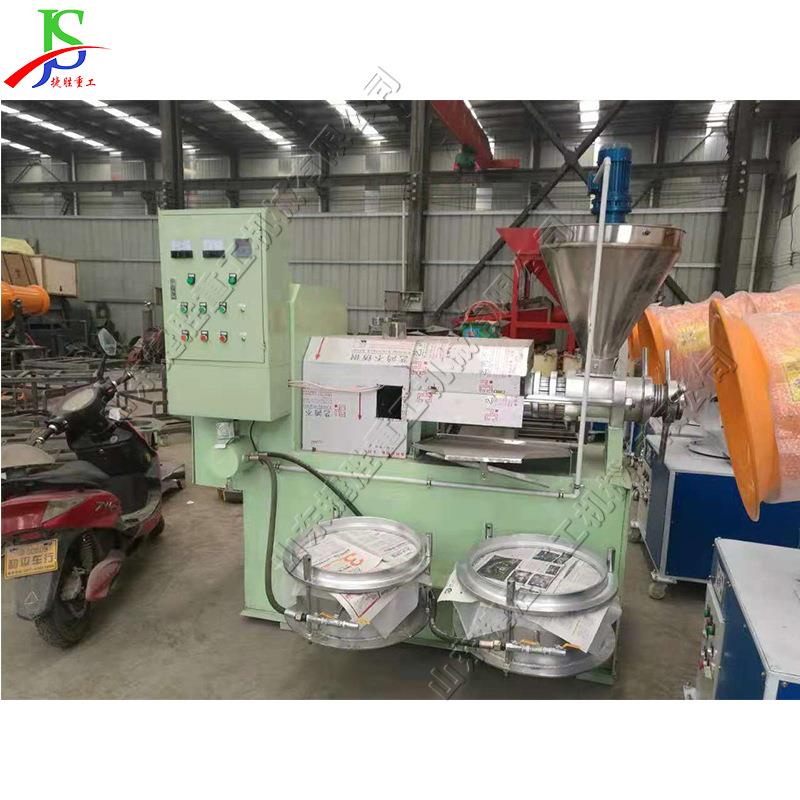 花大豆螺旋榨油机钢不锈油茶籽自动化压机小型油LWA坊榨榨生油机