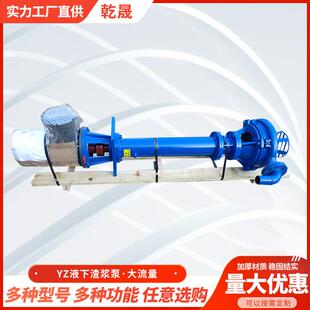 高铬合金液下渣浆泵YZ液下渣浆泵立式 电动泥沙泵高铬合金渣浆泵