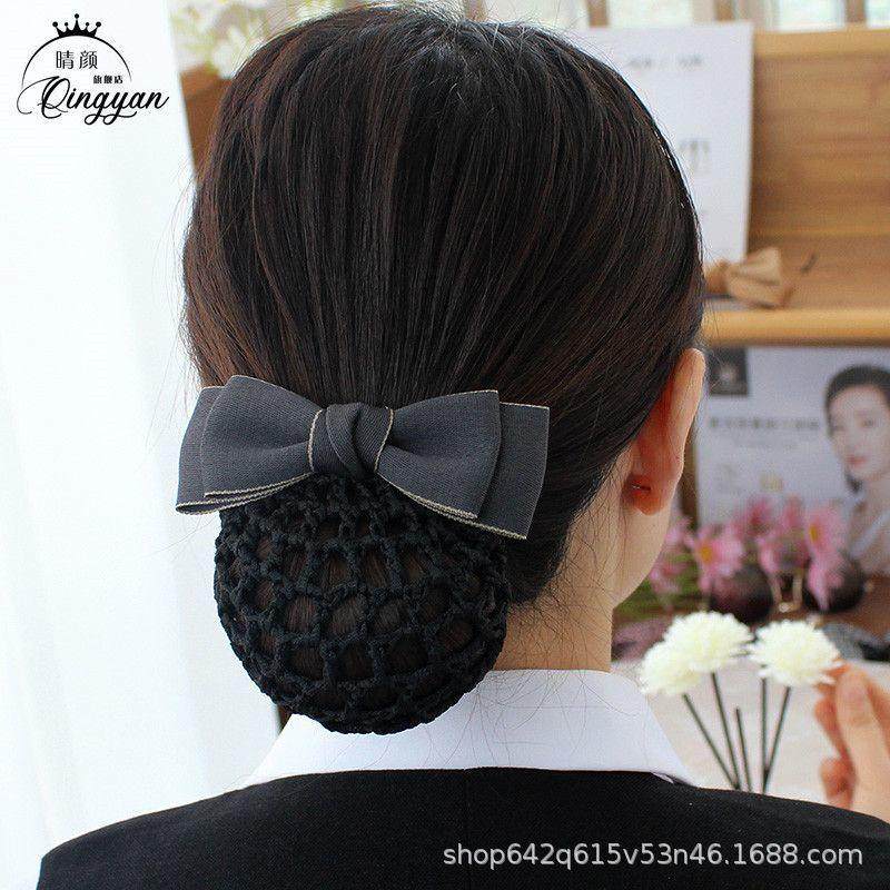 头花女职业护士网兜结盘发网空乘银行餐饮酒店员工上班带发夹,饰品/流行首饰/时尚饰品新,发饰,淘宝优惠券,粉丝福利购,淘宝优惠卷