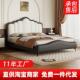 厂家 现代简约皮床大小户型主卧床抽屉储物床