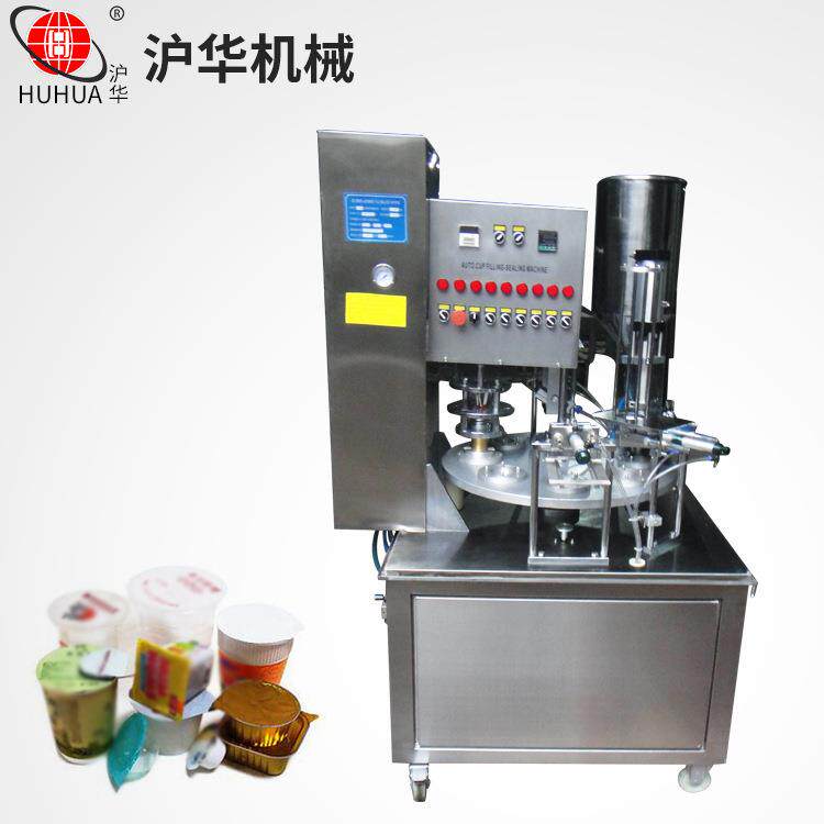 机械杯装酸奶封杯机全自动小产量灌装封口机大量供应