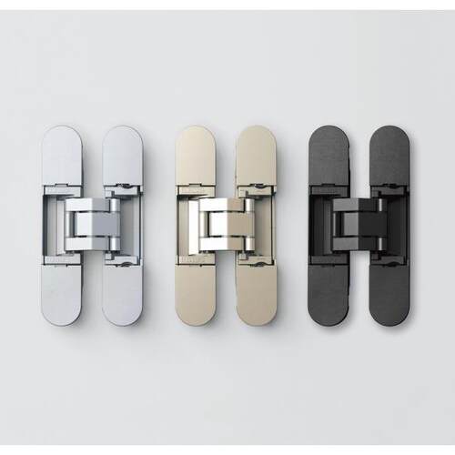 lamp蓝普小门玻璃门三维可调式隐形铰链十字铰链隐藏暗藏HES3D-90