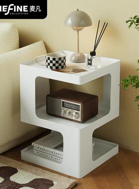 北欧麦凡沙发边几个性创意几何设计铁艺小茶几520现代简约小茶桌