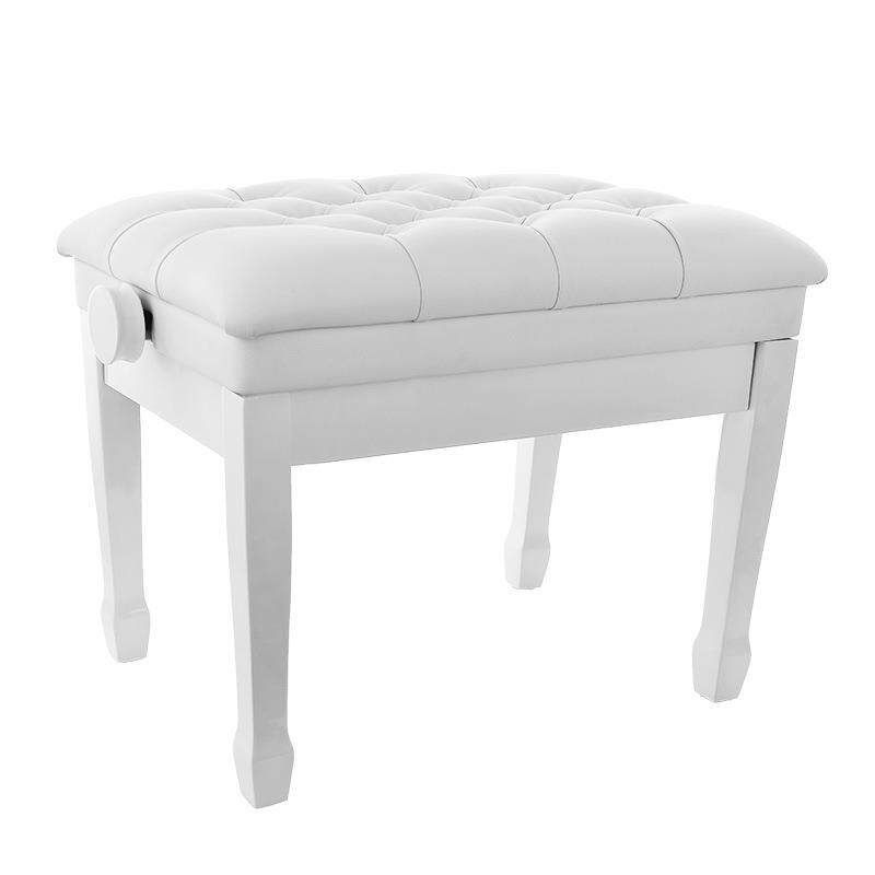 011型高档升降加厚海绵钢琴凳单人钢琴凳子实木琴凳梳妆凳椅pu皮