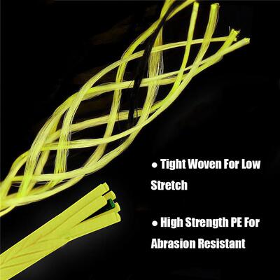 50m/100m Fly Fishing Backing Line 8 Strands Polyester Braide