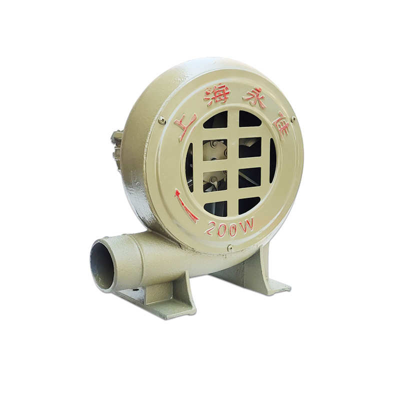 鼓风机200W纯铜线大电机CZT低噪音离心炉灶大风量风机220V吹风机