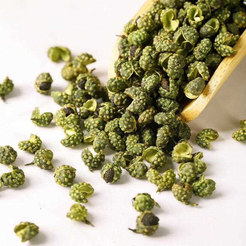 新疆包邮青花椒粒火锅底料食用新鲜特麻特香打粉特麻青花椒麻椒干图片