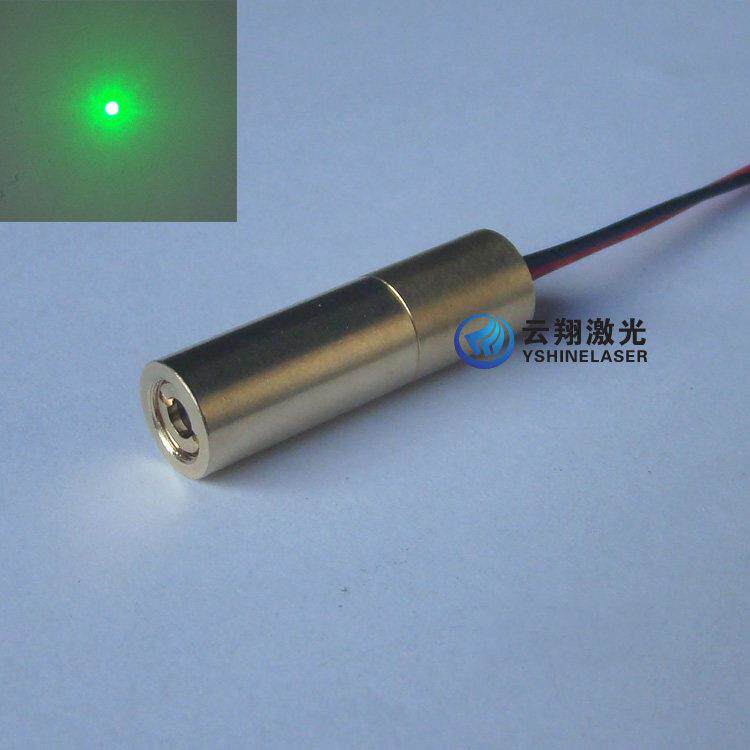 Φ10mm直径20mW532nm520nm绿色光激光模组点状瞄准镭射灯头发射器