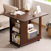 客厅茶几可移动家用沙发角几边几小桌子推车小茶几床头桌简约哇噢