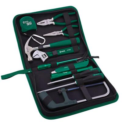 合0600工3工具组套基本维修件具套装家用电工工具包组11601套