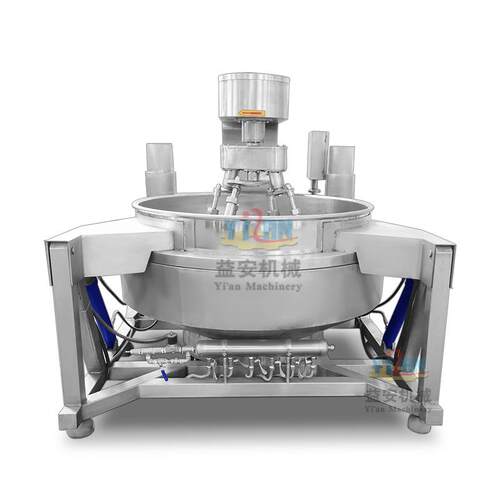 全自动行星搅拌炒锅馅料辣椒酱电磁加热酱料炒锅火锅底料炒菜机
