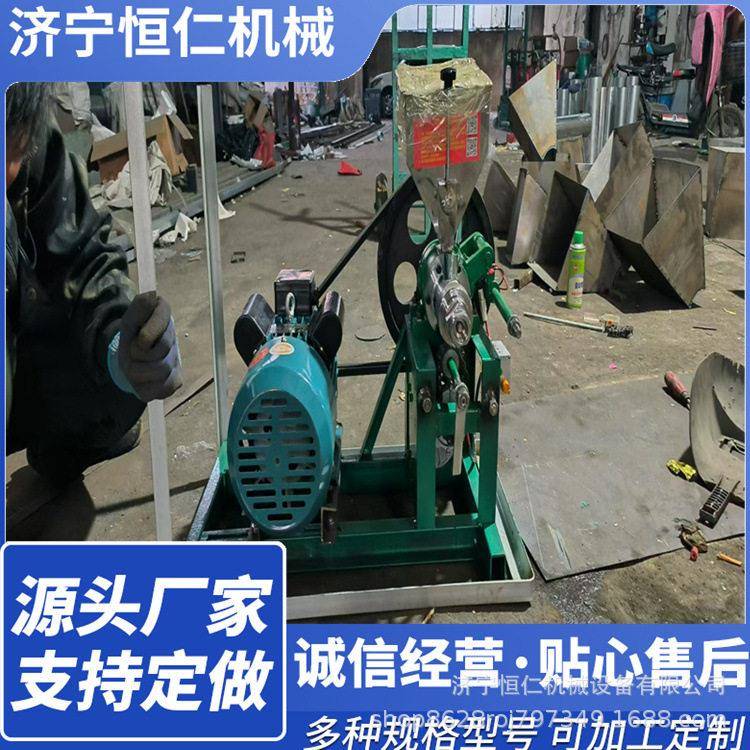 电机220v五谷杂粮膨化机圣地膨化机直管空心爆花机
