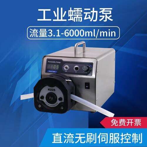 迪创蠕动泵WT600-2J+KZ25化工制药调速型高精度多通道耐腐蚀
