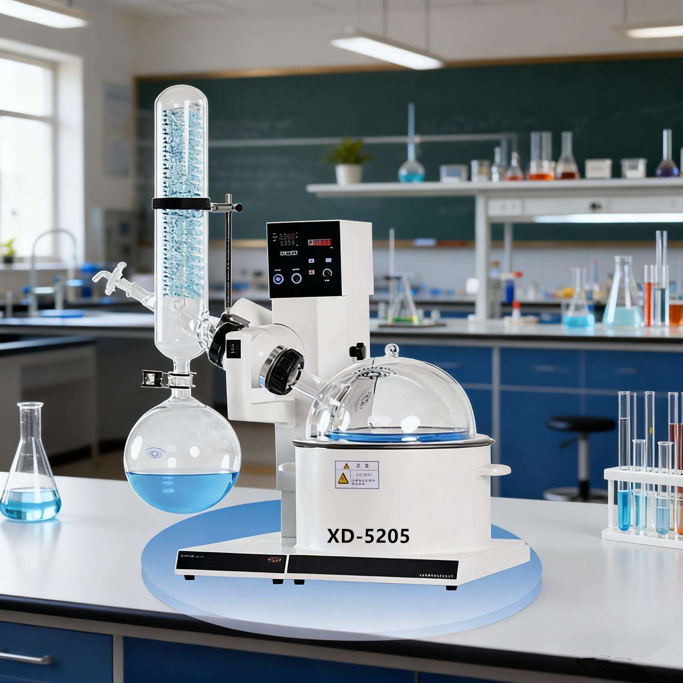 XD-5203手动升降式旋转蒸发器XD-5205数显转速旋转蒸发器仪
