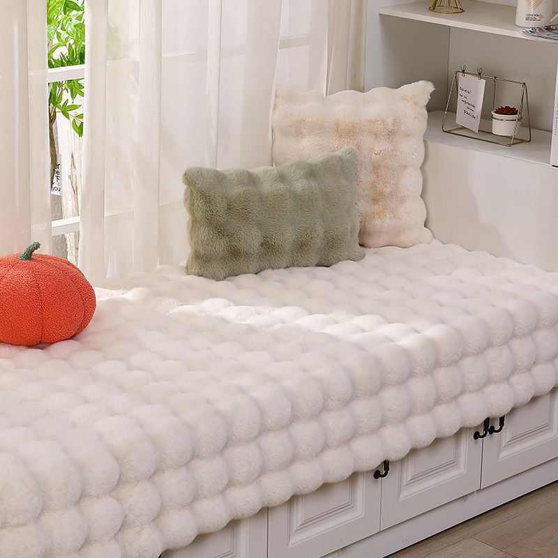 泡泡绒大兔毛面料服装抱枕沙发毛绒布料厂家直销 批发大兔毛面料