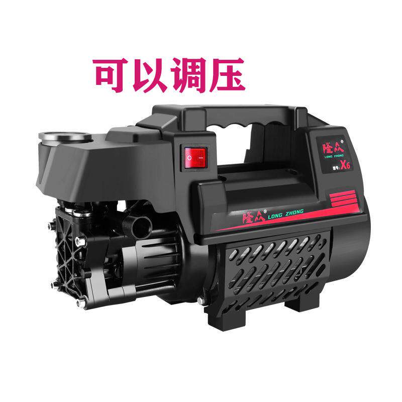 进口高压洗车机可调压刷车纯铜清洗管道热水器空调大功率清洗机器