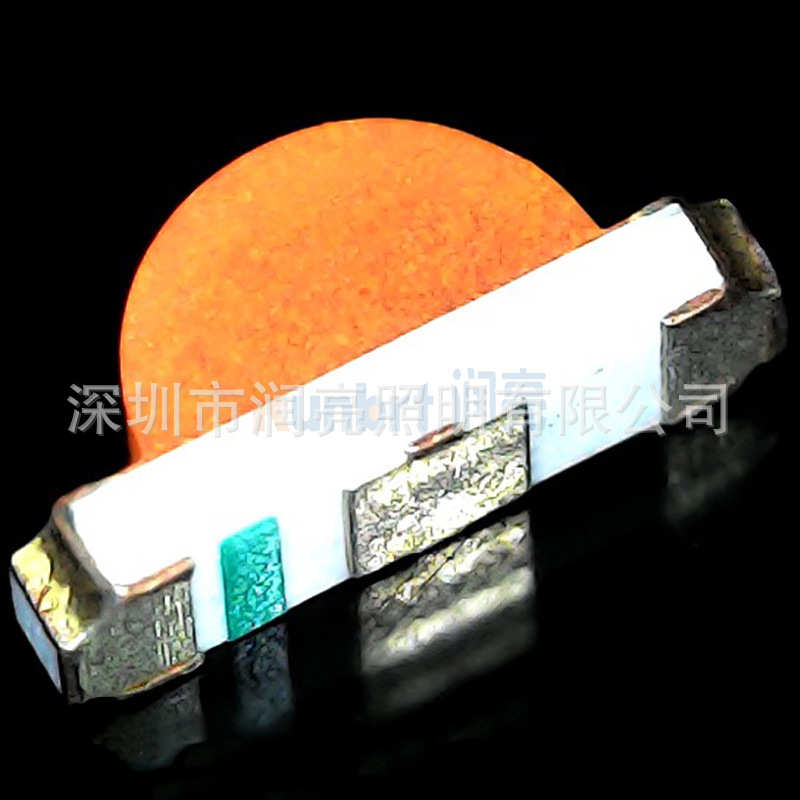 1206侧面金黄冰蓝紫色粉紫粉红LED灯珠1204红绿蓝RGB侧贴侧发光
