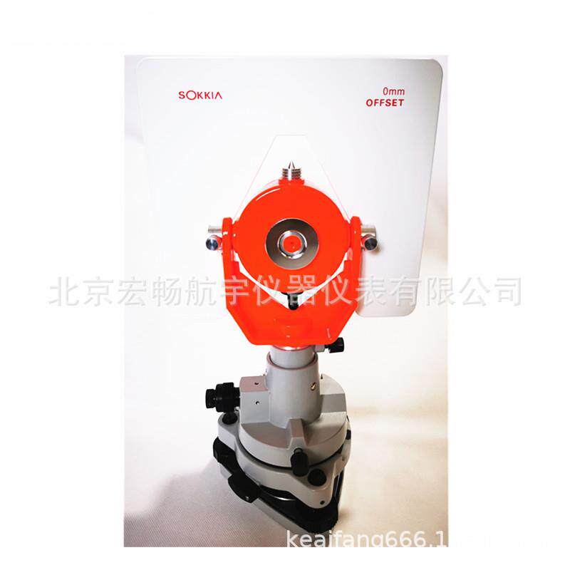 索包佳全仪m单棱BYF镜组中组测量棱镜头-3站0m常数全站仪棱镜框单