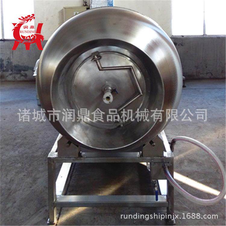 泡椒凤爪变频调速腌渍混料机现货真空按摩嫩肉机1000L滚揉机