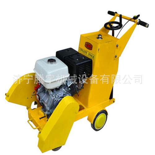 腾宇手推式汽油切割机厂家买500型马路切多少钱台 路面切缝机报价