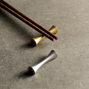 Style Sleek Metal Stand Tableware Chopstick Japanese