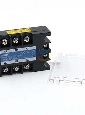 美格SSR三1相V固态继电器380直流控交流尔00A接触MGWKNR-30323810