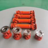 W十D万向轴无伸缩整体叉头字式 592轴WHH 连 WD型万向联轴器B SWC