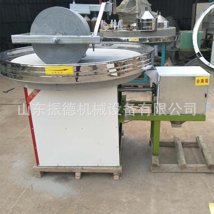 电动石碾子芝麻盐辣椒面艾草电动石碾五谷杂粮石磨面粉机厂家直销