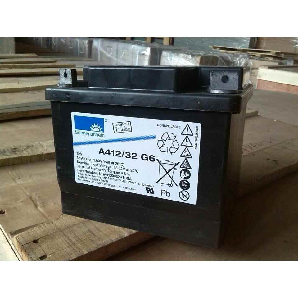 德国阳光蓄电池A412/32 G6进口12V32AH储能电池电力通讯直流屏