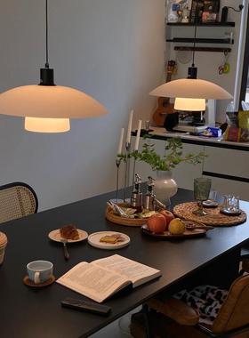 丹麦飞碟餐厅吊灯简吊约现代中古茶室民宿古P玻璃复三970头H饭厅