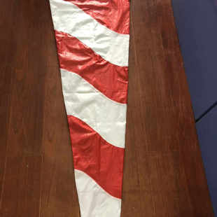 出口沙特红白相间风向袋 防水气象风向标 机场用风向袋风向筒