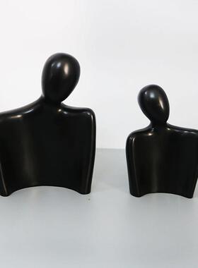 轻奢情侣桌面摆件陶瓷家居民宿软装好物床头客厅电视柜玄关装饰品