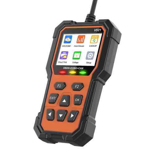 新款obdv521obd2ScannerCE认证V519升级款汽车故障检测诊断仪