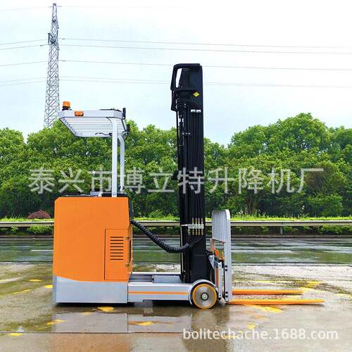 站驾式大前移电动叉车4/5/6/7/8/9/10米大吨位起升窄通道堆垛车